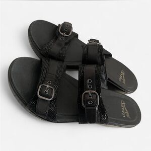 Dansko Jessie Womens Sandal Black 38 / 7.5 US